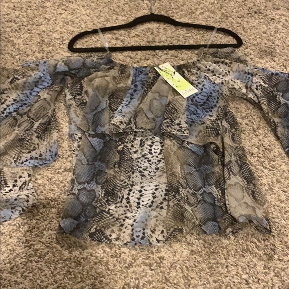 boutique off the shoulder blouse